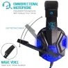 PC780 - Gaming-Kopfhörer - kabelgebundenes Headset mit Mikrofon & Led