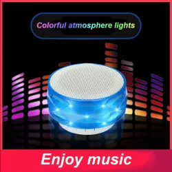 Wireless Bluetooth Lautsprecher mit LED - Unterstützung TF-Karte