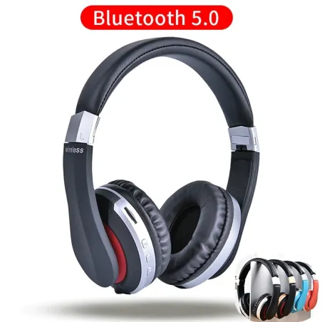 MH7 drahtlose Kopfhörer - Bluetooth Kopfhörer - faltbar - Mikrofon - TF-Karte