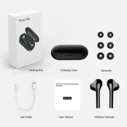 Bluetooth V5.0 - Touch-Betriebskopfset - geräusch-cancelling - TWS Wireless dual Ohrstecker