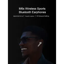 Bluetooth V5.0 - Touch-Betriebskopfset - geräusch-cancelling - TWS Wireless dual Ohrstecker