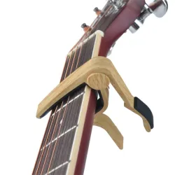 Aluminum capo for electric & acoustic guitars - clipGuitars