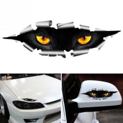 3D peeking cat eyes - vinyl car sticker - waterproofStickers