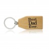 Best Dad Ever & Best Nana Ever - wooden keychainKeyrings