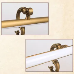 Retro american style LED-Licht - Kupfer Wandleuchte - 45cm