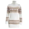 Winter long sweater - mini dress with turtleneckDresses