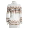 Winter long sweater - mini dress with turtleneckDresses