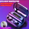 V11 TWS - Bluetooth V5 Kopfhörer - LED-Anzeige - kabellos - 9D Stereo wasserdichte Kopfhörer mit Mikrofon
