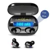 V11 TWS - Bluetooth V5 Kopfhörer - LED-Anzeige - kabellos - 9D Stereo wasserdichte Kopfhörer mit Mikrofon