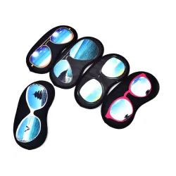 Schlafmaske mit Sonnenbrille Muster - Augenmaske
