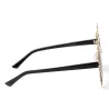 Vintage runde Sonnenbrille mit Nieten - UV 400