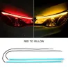 DRL Auto Drehleuchten - flexible LED Streifen - wasserdicht 2 Stück