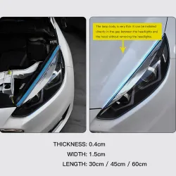 DRL Auto Drehleuchten - flexible LED Streifen - wasserdicht 2 Stück