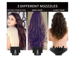 3 in 1 Fön - Curler - Richtgerät - Volumizing - Ionenluftgebläse