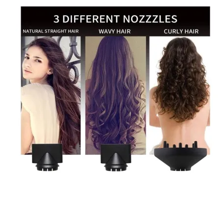 3 in 1 Fön - Curler - Richtgerät - Volumizing - Ionenluftgebläse