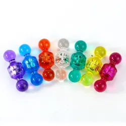 N35 - magnetische Neodym Daumen-Tacksstifte - Kühlschrankmagnete - 14 Stück