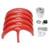 5000W AC 12V-24V - wind turbine generator - lantern - 5 blades motor - vertical axi - kit