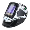 Auto darkening welding helmet - mask - 3 view windows - DIN 4-13 - 5 sensors CE