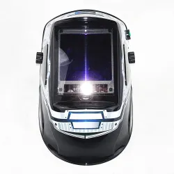 Auto darkening welding helmet - mask - 3 view windows - DIN 4-13 - 5 sensors CE