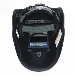 Auto darkening welding helmet - mask - 3 view windows - DIN 4-13 - 5 sensors CE