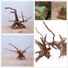 Natural tree trunk driftwood - aquarium & fish tank plant - wooden decorationAquarium