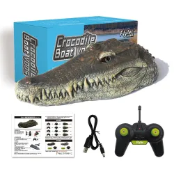 Flytec V005 2.4G - electric RC boat with crocodile head - RTR toyBoats