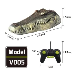 Flytec V005 2.4G - electric RC boat with crocodile head - RTR toy