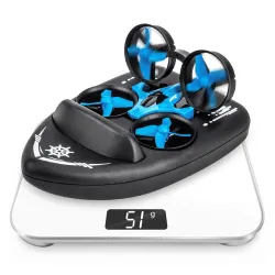 JJRC H36F Terzetto 1/20 2.4G - 3 in 1 - RC flying drone - land driving boat - RTR modelBoats