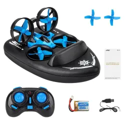 JJRC H36F Terzetto 1/20 2.4G - 3 in 1 - RC flying drone - land driving boat - RTR modelBoats