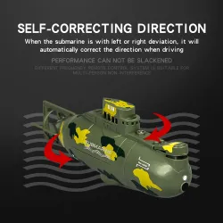 ShenQiWei 3311M - electric mini RC submarine boat - RTR model toyBoats