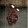 Loft style industrial gear - vintage wall light lampWall lights