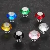 Möbelgriffe mit Schrauben - Kristallknöpfe - 30mm - 5 Stück