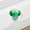 Furniture handles with screws - crystal knobs - 30mm - 5 piecesFurniture